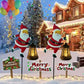 🎅 50% OFF FLASH SALE! ✨Solar Christmas Santa Decor Lights – Weather‑Resistant, 5 Styles 🎁