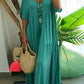 🎁2026 New Arrivals 50% OFF💥Women's Casual Long Dress with Short Sleeves – Soft & breathable – Perfect for summer, beach or everyday elegance – lightweight and comfy ✨🌸