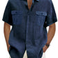 🌿✨ Men’s Cotton Linen Casual Shirt – Breathable Summer Style | 50% OFF + Buy 2 Free Shipping