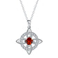 🌸LAST DAY-Buy 2 Get 1 Free ✨Mystical Birthstone Witches Knot Necklace – Natural Crystal🔮💞Protect Your Loved Ones