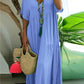 🎁2026 New Arrivals 50% OFF💥Women's Casual Long Dress with Short Sleeves – Soft & breathable – Perfect for summer, beach or everyday elegance – lightweight and comfy ✨🌸