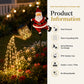 🎅 50% OFF FLASH SALE! ✨Solar Christmas Santa Decor Lights – Weather‑Resistant, 5 Styles 🎁