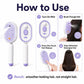 💖LAST DAY SALE 50% OFF💁‍♀️✨Electric Spray Air Cushion Massage Comb💨| Self-Cleaning Anti-Tangle ✨ | Perfect for Dry, Brittle Hair 💧🌟