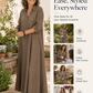 ☀️ SUMMER SALE 👗 Women’s Solid Color Maxi Shirt Dress – Loose Silhouette, Soft Fabric & Everyday Elegance 🌿
