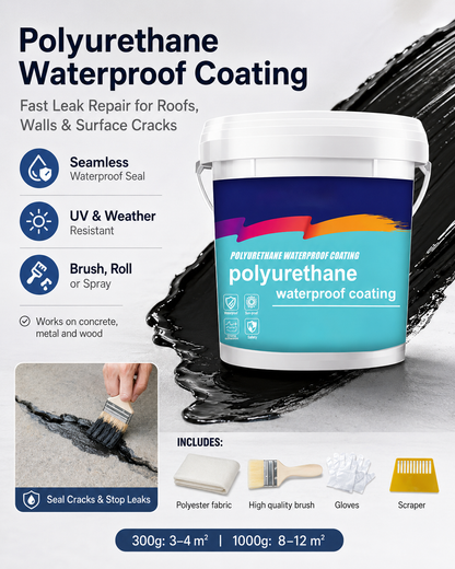 🍃✨🔰Polyurethane Waterproofing and leak repair Eco-friendly coating🍃✨🔰