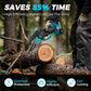 ⚡56% OFF NOW ! 🌳6-inch Cordless Mini Chainsaw with 2 Batteries🌲