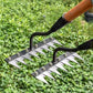 🚨 TIRED OF WEEDING BY HAND? 🚨 Say goodbye to back pain & stubborn weeds with our Heavy-Duty Carbon Steel Weeding Rake! 🌿🔧