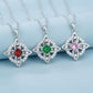 🌸LAST DAY-Buy 2 Get 1 Free ✨Mystical Birthstone Witches Knot Necklace – Natural Crystal🔮💞Protect Your Loved Ones