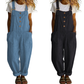 🌿Summer Sale - 50% OFF!👖Women's Casual Button-Front Overalls