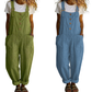 🌿Summer Sale - 50% OFF!👖Women's Casual Button-Front Overalls