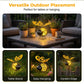🔥LIMITED TIME 53% OFF!🔥  🐝 Solar-Powered Hanging Bee Light – Warm Outdoor Glow for Garden & Patio