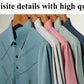 👕❄️50% OFF NOW!💧 Men's Ice Silk Stretch Shirt – Waterproof, Quick-Dry & Eco-Friendly – Cool Breathable Tech Fabric Shirt 🌿