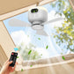 ⏳🔥LIMITED-TIME 56% OFF! 🌬️ Rechargeable Ceiling Fan with LED Lights – Cool & Bright Anywhere ✨