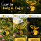 🔥LIMITED TIME 53% OFF!🔥  🐝 Solar-Powered Hanging Bee Light – Warm Outdoor Glow for Garden & Patio