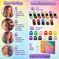 🎉🔥Last Day 70% OFF - 🌈12-Color Temporary Hair Chalk Applicator Set🎁-Ready for Christmas!🎅