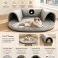 🐱 53% OFF NOW! 🛏️ Plush 2-in-1 Cat Tunnel Bed – Collapsible, scratch-resistant & cozy – combines hideaway tunnel with soft sleeping pad – perfect for play, rest & pouncing 🐾