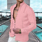 👕50% OFF NOW! 🌊 Men's Linen Button Up Summer Beach Shirt – Breathable, lightweight & relaxed fit – perfect for seaside vacations, BBQs or sunny days ☀️