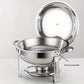 🍽️ LIMITED-TIME 50% OFF! ✨ Stainless Steel Chafing Dish Set – 5QT, Gold, Professional Buffet Warmer ⭐