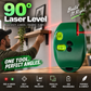 🎃Halloween Deal 50% OFF!🔧90° Laser Square – Dual-Line Layout Guide for Tiling & DIY