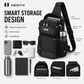 💼Hot Sale 50% OFF! 🔥 2026 Adjustable Oxford Cloth Casual Chest Bag – Stylish & Durable ✨