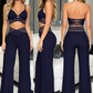 🍃Women's Casual Hollow-out High-Waisted Wide-Leg Pants