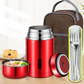 🍲 50% OFF NOW!🔥 316 Stainless Steel Food Jar – Vacuum Insulated & Leak-Proof – Thermal Cooking Essential 🥄