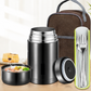 🍲 50% OFF NOW!🔥 316 Stainless Steel Food Jar – Vacuum Insulated & Leak-Proof – Thermal Cooking Essential 🥄