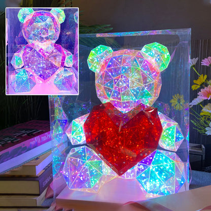 💕Anniversary Special - 49% OFF🎁Colorful Glowing Bear