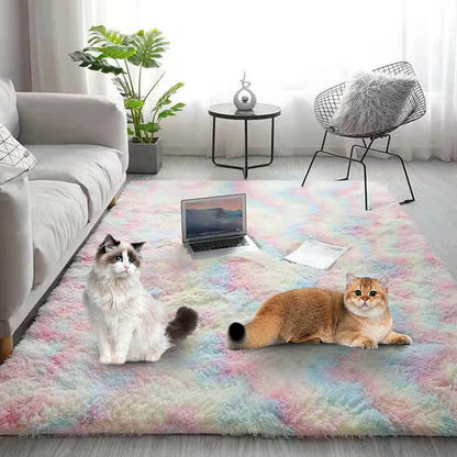 ⏳Time-Limited Special⏰Gradient Color Plush Floor Mat