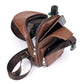 🎒🧳Men’s Multifunctional PU Leather Chest Bag – Adjustable Multi-Pocket Crossbody Bag for Travel & Daily Carry