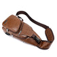 🎒🧳Men’s Multifunctional PU Leather Chest Bag – Adjustable Multi-Pocket Crossbody Bag for Travel & Daily Carry