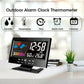 🔥Limited stock available 50% OFF🔥🌡️ 50% OFF NOW! ✨ Digital LED Weather Station - Temperature & Humidity Monitor with Forecast Display & Table Alarm Clock 📊⏰