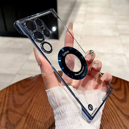 🔥Hot Sale Best Gift🔥Ultra-Thin Transparent Phone Case with Magnetic Ring for Samsung