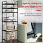 🔥Limited Time 37% OFF🔥Multi-Tier Storage Shelf with Sliding Wheels