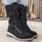 Women's Waterproof Knee Snow Boots-Free shipping