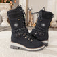 Women's Waterproof Knee Snow Boots-Free shipping