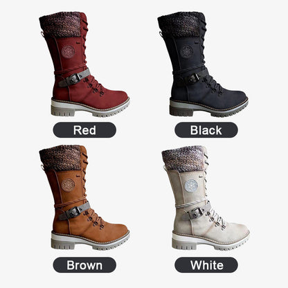 Women's Waterproof Knee Snow Boots-Free shipping