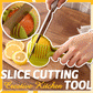 🍅 50% OFF NOW! 🔪 Creative Kitchen Slice Cutting Tool – Food‑grade aluminum, quick slicing & easy grip – Perfect for lemon, tomato, onion & soft veggies 🥗