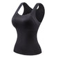 🔥Last Day 49% Off - Women’s U Neck Thermal Tank Tops with Built-In Bra