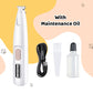🐶🐱  Waterproof Rechargeable Pet Hair Trimmer – Built-In LED Light, Cordless Grooming & Precision Touch-Ups 🐱🥰