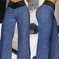 🍃Women's Casual Hollow-out High-Waisted Wide-Leg Pants
