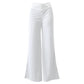🍃Women's Casual Hollow-out High-Waisted Wide-Leg Pants