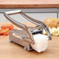 🔪 50% Off! 🥔 Potato and Cucumber Slicer – Stainless Steel – 4 Suction Cups & Professional-Grade Blades – Designed for the Kitchen