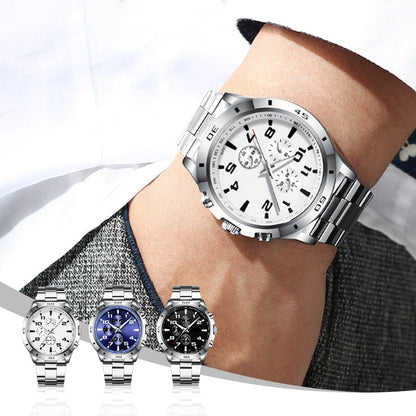 🔥Buy today and get £3 off direct🔥Fashion Waterproof Luminous Quartz Watch