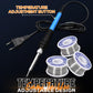 💥Adjustable Temperature Soldering Iron Wire Set