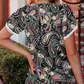 💖LAST DAY SALE 50% OFF💖Women's Cute Fringe Cuff Short-Sleeve Printed Tops