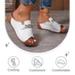 🔥Hot Sale - 50% OFF🔥Wedge Peep Toe Sandals with Metal Decoration