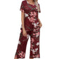 🎉Hot Sale 50% OFF⏳Women's Printed Top & Pants Sleepwear Set