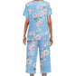 🎉Hot Sale 50% OFF⏳Women's Printed Top & Pants Sleepwear Set