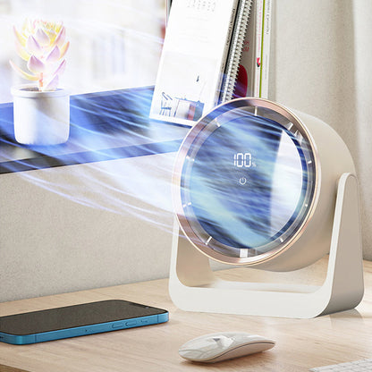 🏆LAST DAY SALE 50% OFF🔥Strong Wind Ultra Quiet Portable Rechargeable USB Desk Fan